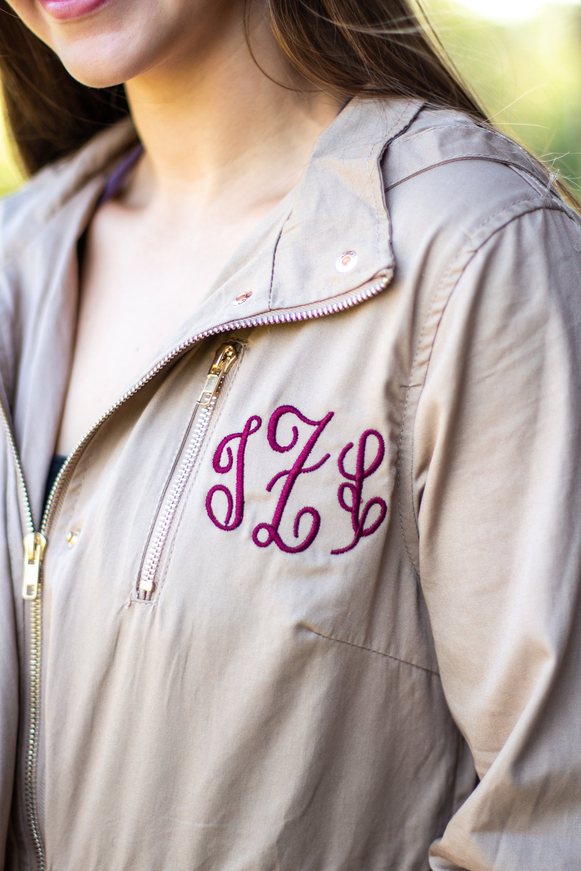 Classic Monogrammed Fleece Vest - Sunny and Southern