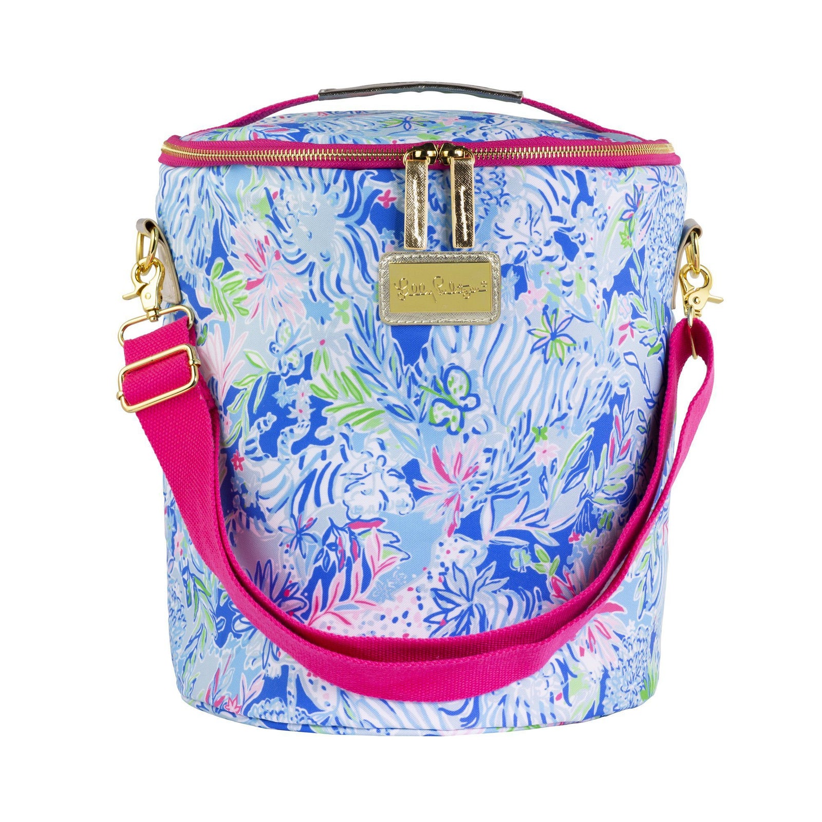 Lilly Pulitzer Classic Monogrammed Lilly Lunch Box Bag - Sunny and Southern